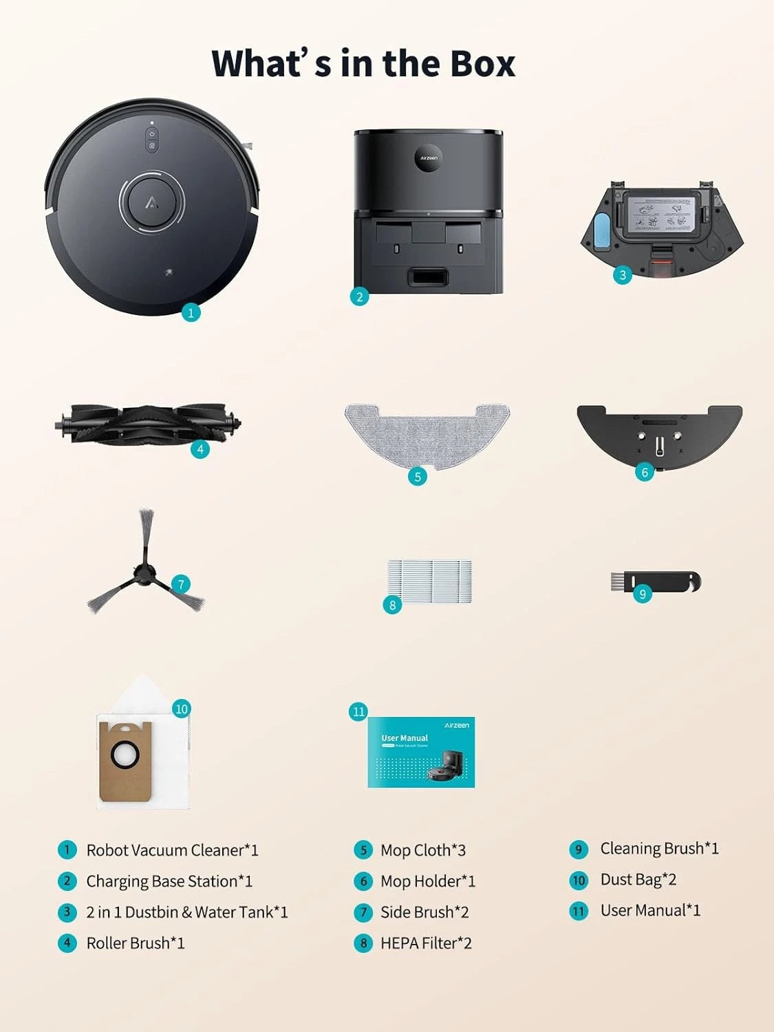 Robot Vacuum Cleaner Q Pro