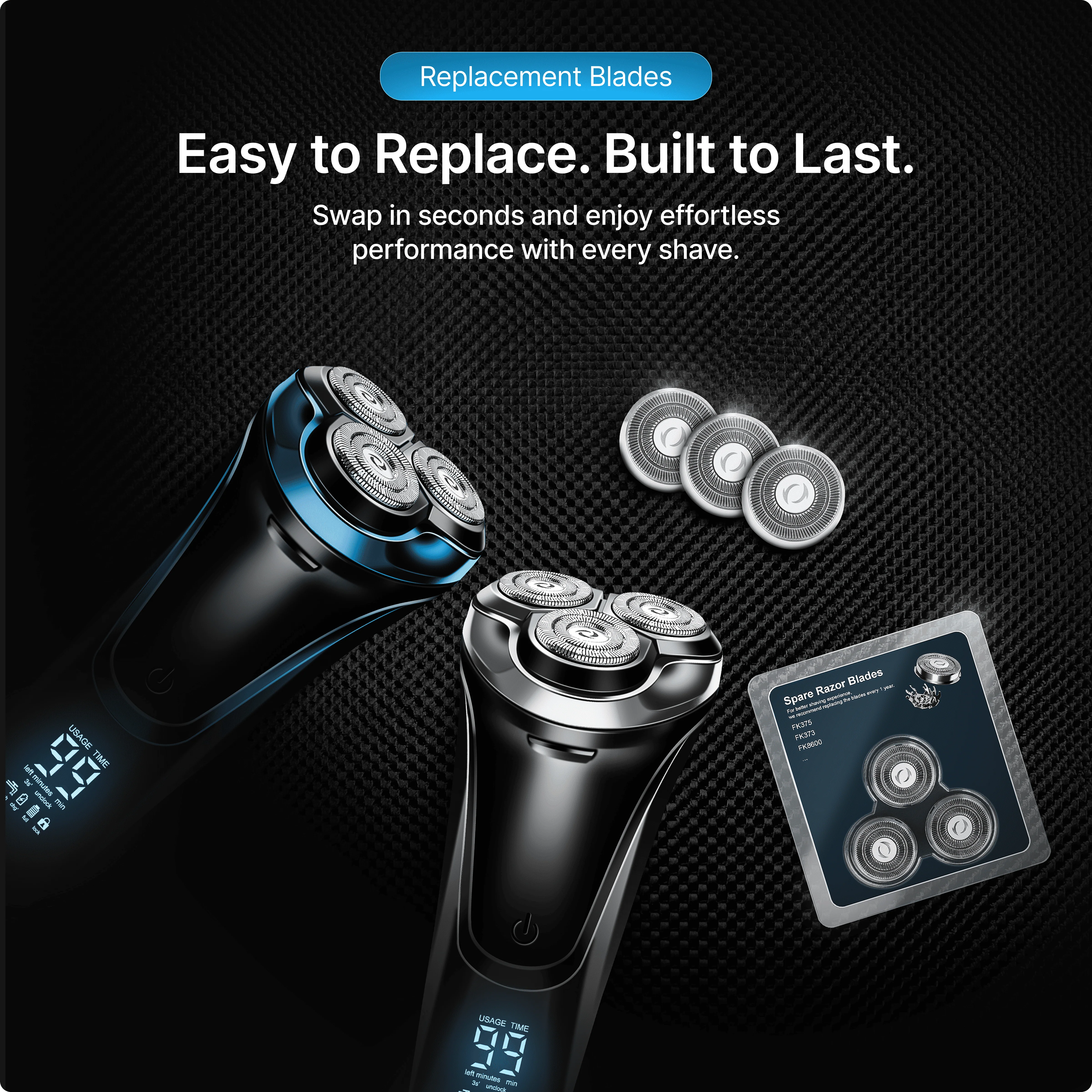 The Men's Electric Razor Pro: The Ultimate On-The-Go Shaver