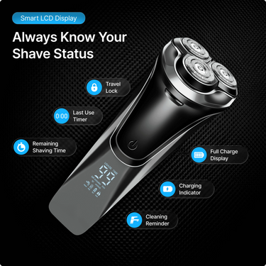 The Men's Electric Razor Pro: The Ultimate On-The-Go Shaver