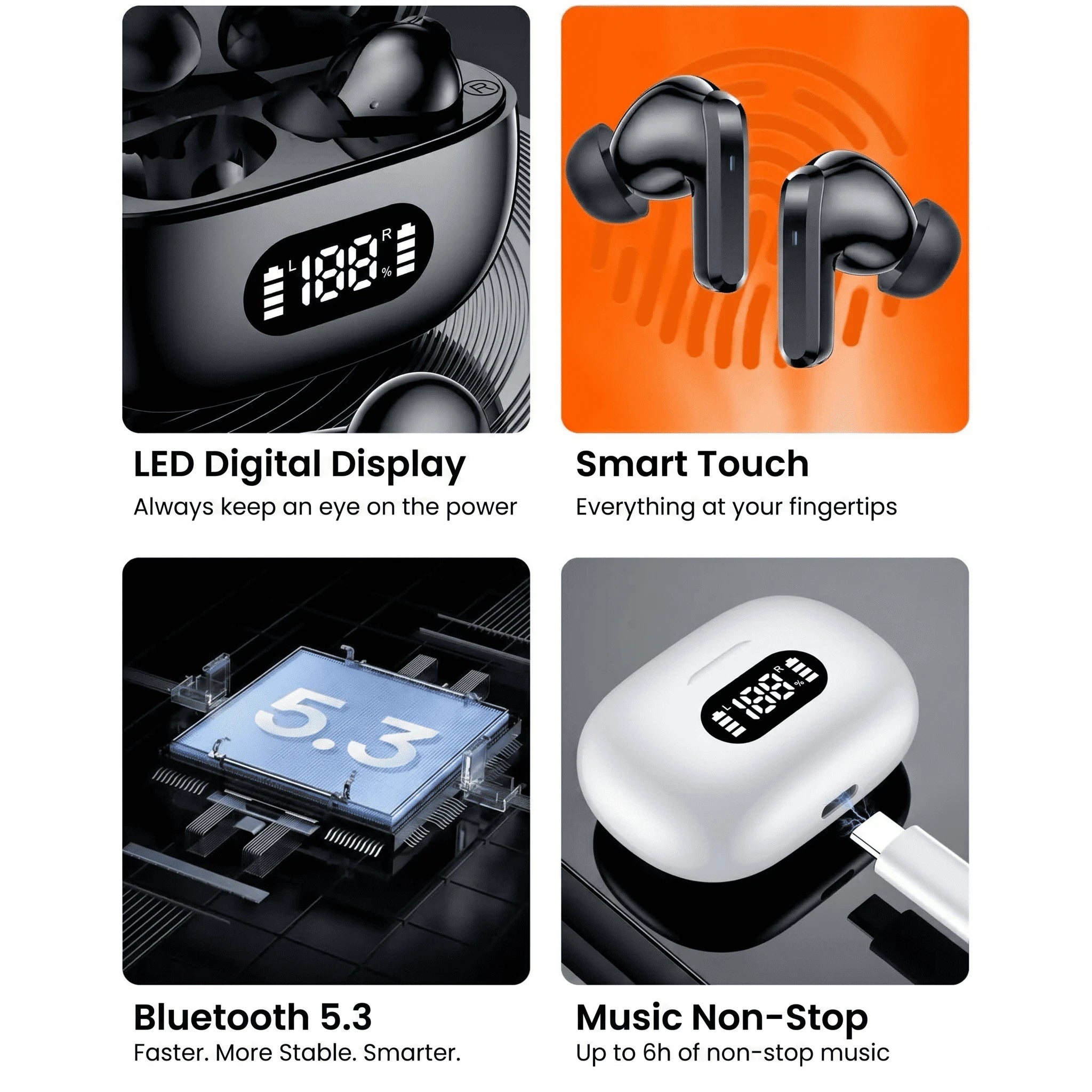 True Wireless Earbuds